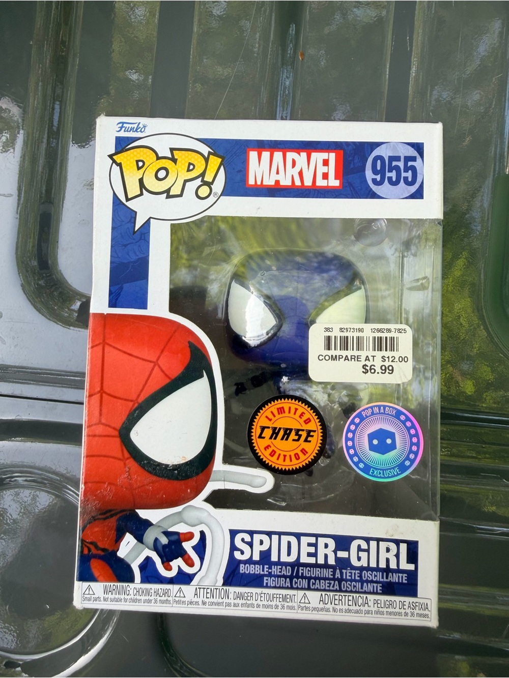 Funko Pop Marvel Spider-Girl #955 Chase Limited Edition Bobble-Head